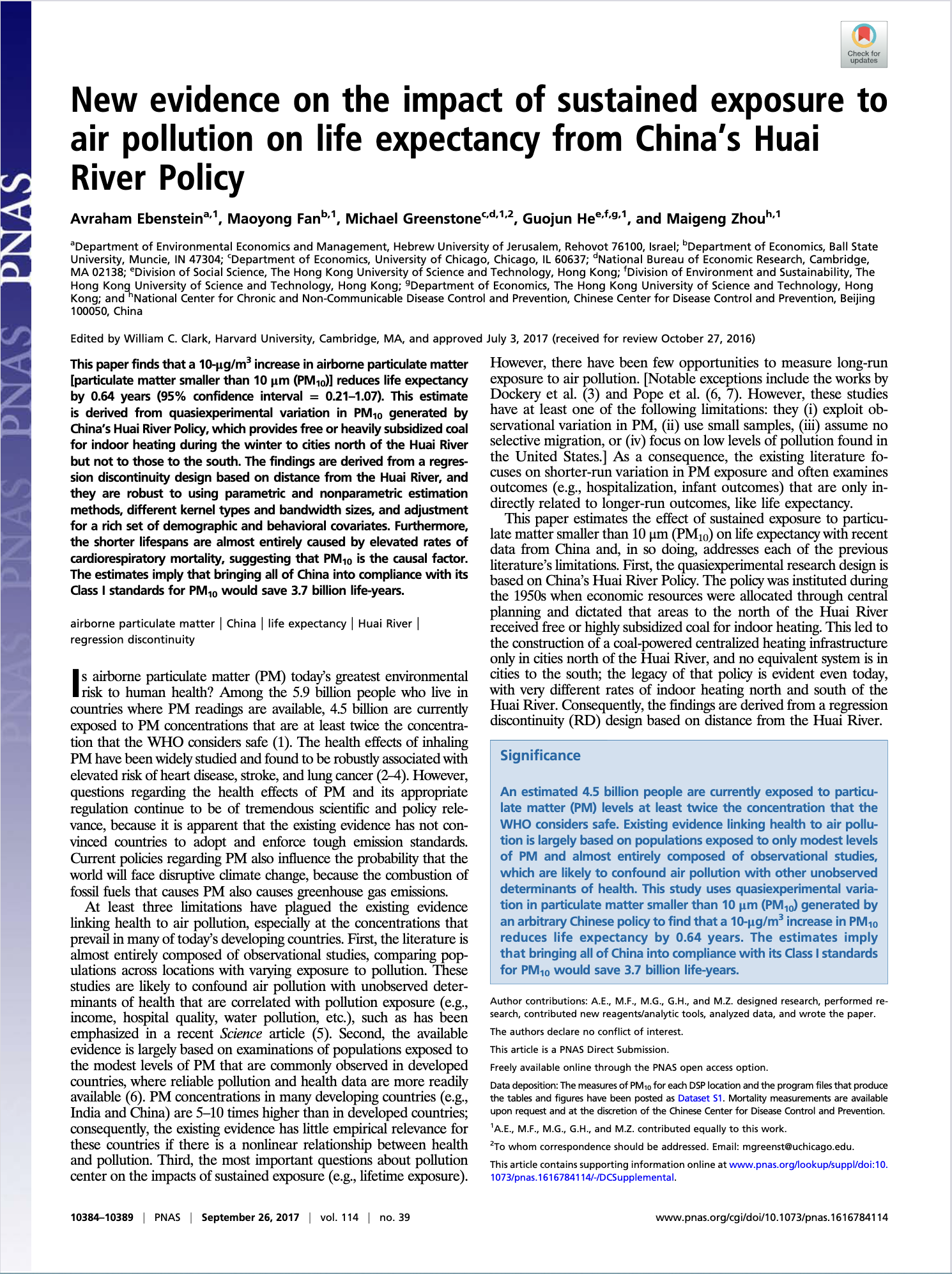 Ebenstein et al (2017)